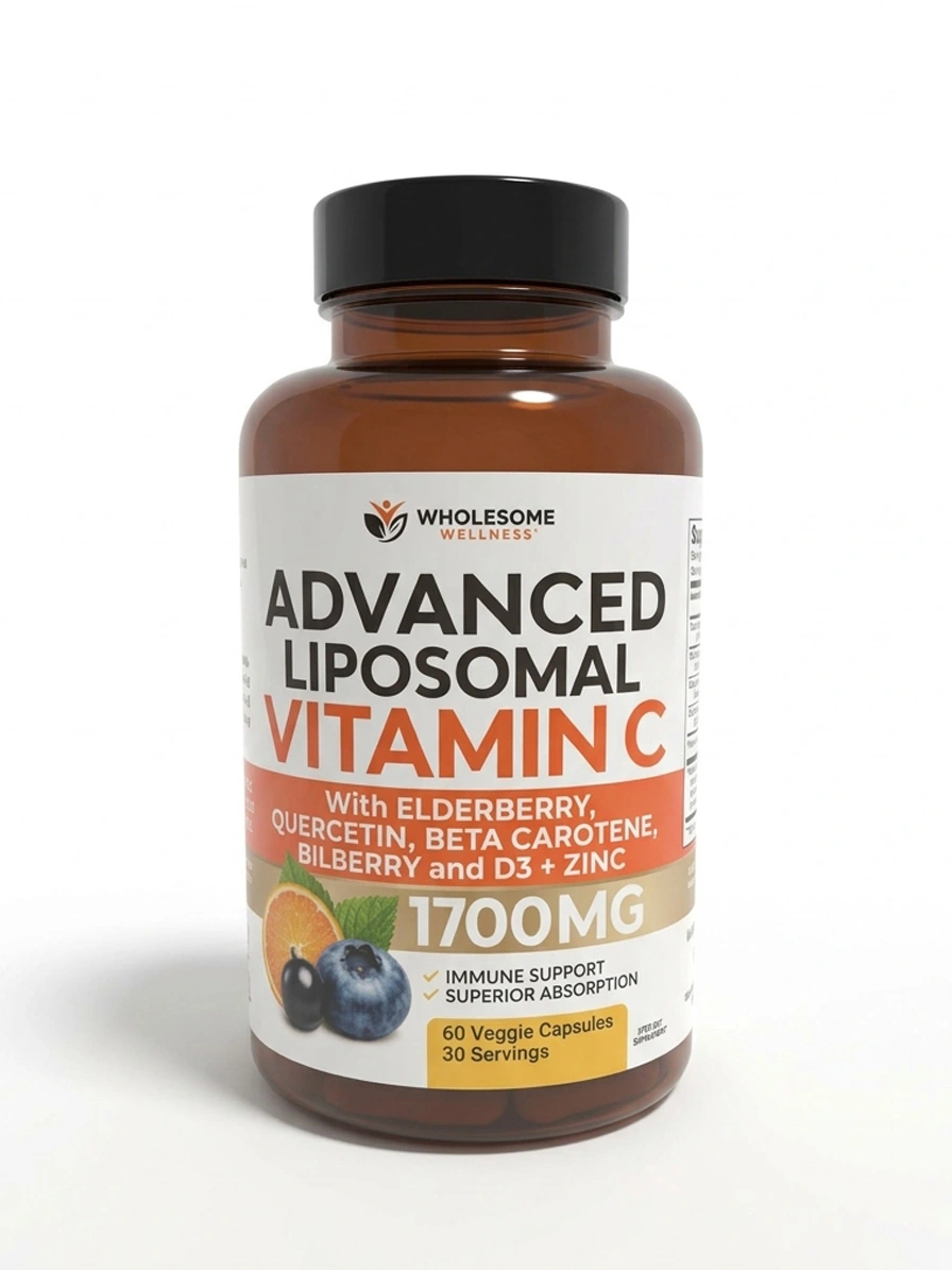 Advanced Liposomal Vitamin C — front of the bottle