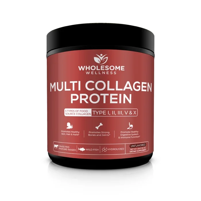 Multi Collagen Protein jar, front