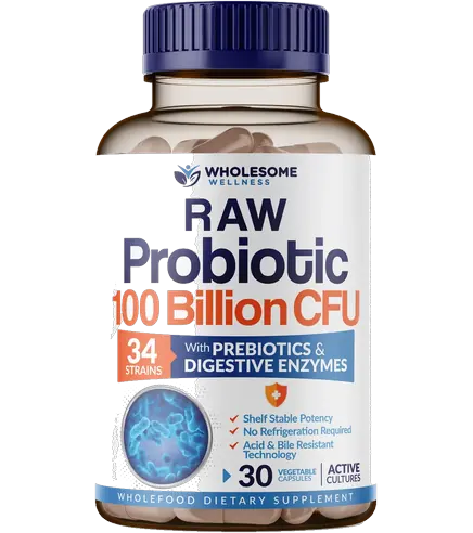 Raw Probiotics 100 Billion CFU