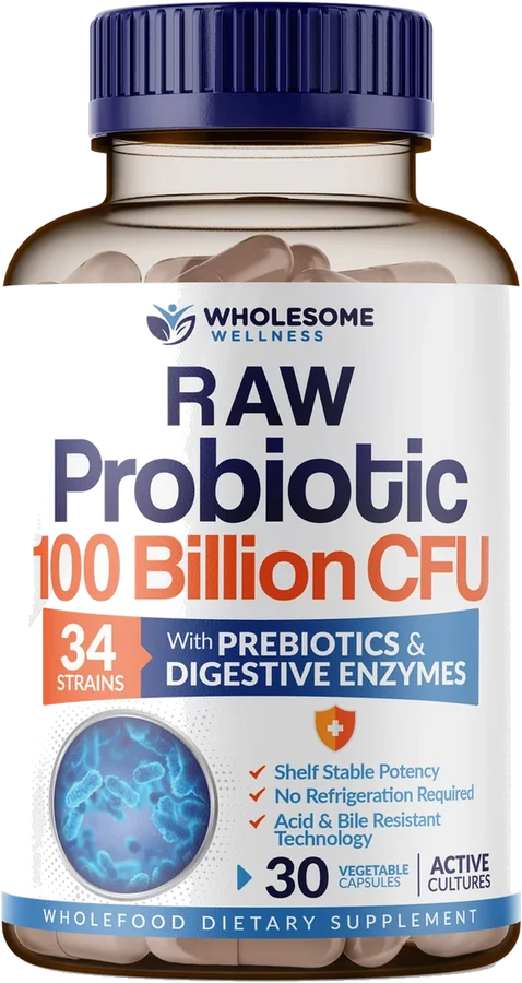 Raw Probiotics 100 Billion CFU